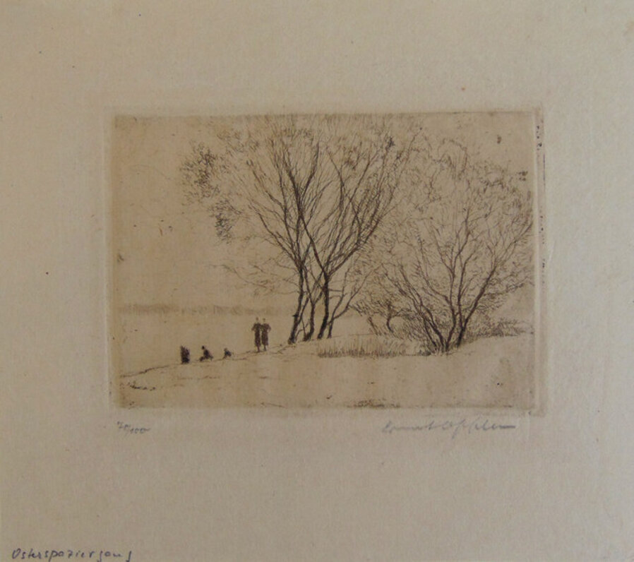 Easter Walk, In front of the Gate | Osterspaziergang, Vor dem Tor