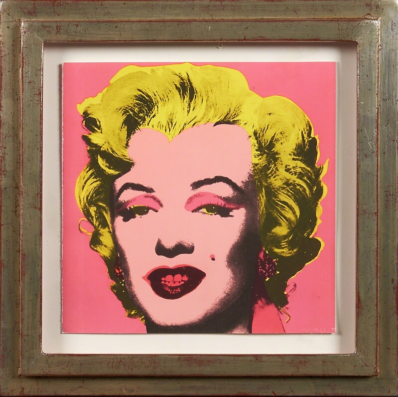 Andy Warhol, ‘Marilyn Castelli Invitation’, 1981, Print, Offset lithograph in colors (framed), Rago/Wright/LAMA