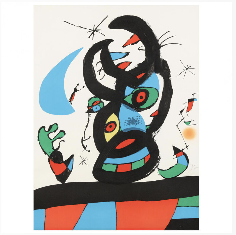 Joan Miró, ‘Montroig I’, 1974, Other, Lithograph in colors, New River Fine Art