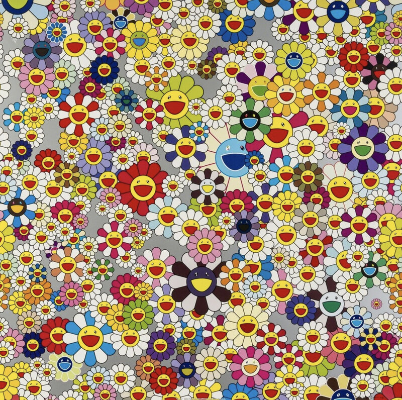 Takashi Murakami, ‘Flower (Superflat)’, 2004, Print, Offset Lithograph, Pinto Gallery