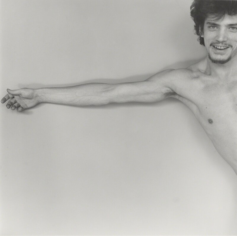 Robert Mapplethorpe, ‘Self-Portrait’, 1975, Photography, Gelatin silver print, J. Paul Getty Museum