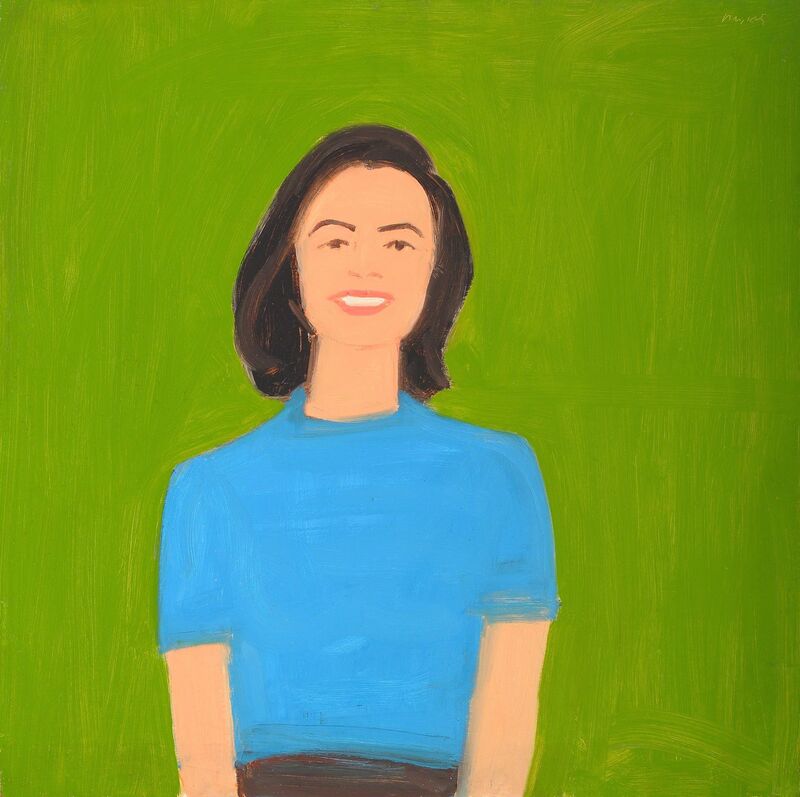 Alex Katz, ‘Ada’, 1959, Painting, Oil on board, Colby College Museum of Art