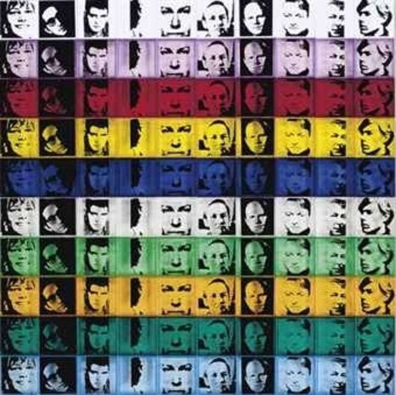 Andy Warhol, ‘Portrait of the Artists from Ten from Leo Castelli (F&S 17)’, 1967, Sculpture, Screenprint On 100 Polystyrene Boxes In Color, Vertu Fine Art