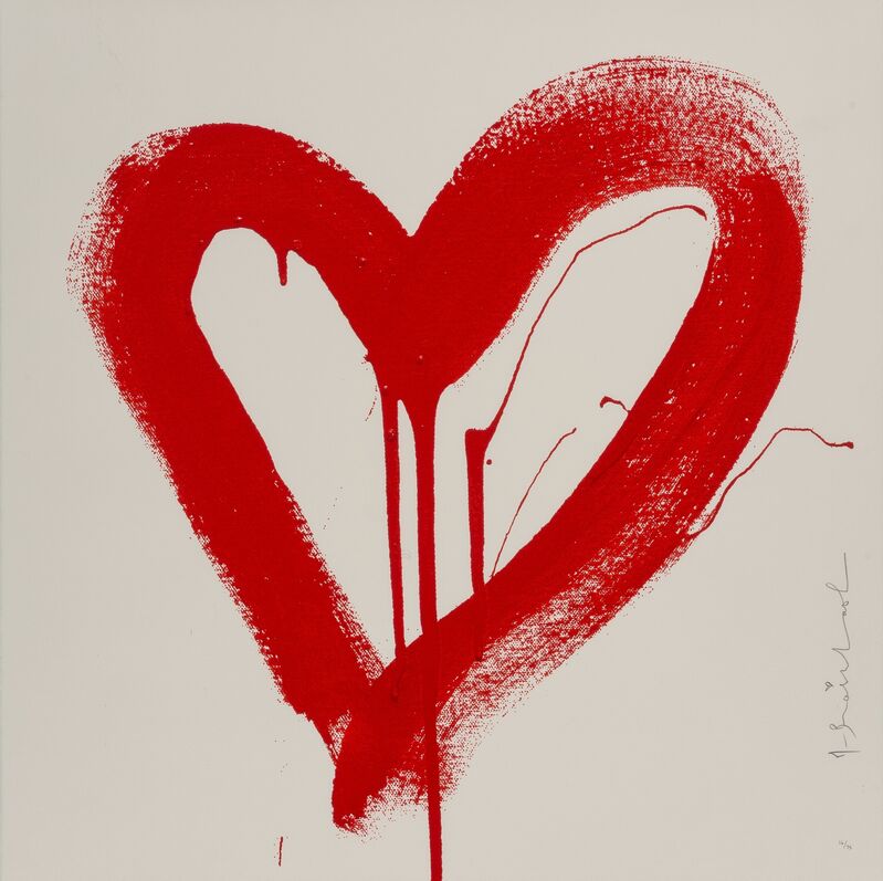 Mr. Brainwash, ‘Love HeART (Red)’, 2017, Print, Screenprint in colors on Archival Art paper, Heritage Auctions
