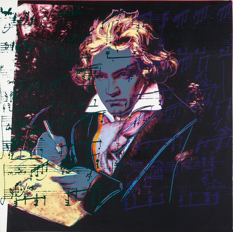 Andy Warhol, ‘Beethoven’, 1987, Print, Screenprint on Lenox Museum Board, Coskun Fine Art