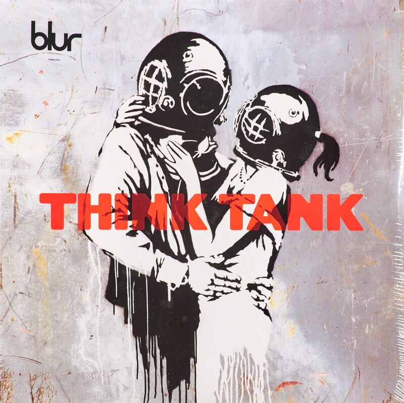 Banksy, ‘Think Tank LP album, 2003 and Keep it Real (Gold) LP album, 2008’, 2003/2008, Other, Two screenprints on album sleeves, Rago/Wright/LAMA