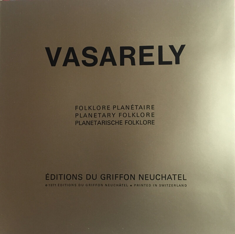 Victor Vasarely, ‘Folklore Planétaire’, 1971, Books and Portfolios, Complete portfolio of 10 original heliographs, AYNAC Gallery