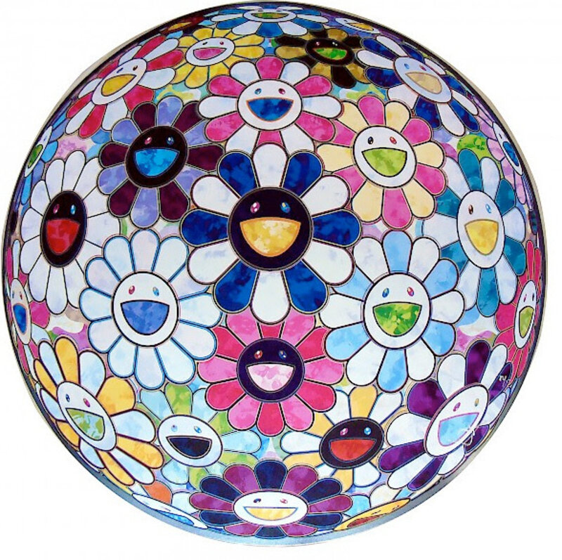 Takashi Murakami, ‘Right There: The Breath of the Human Heart’, 2013, Print, Offset print, cold stamp and high gloss varnishing. Diasec mount., Gallery Delaive