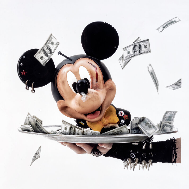 Gérard Rancinan, ‘Head Of Mickey’, 2012, Print, Lightjet C-print on Kodak Endura paper, Tate Ward Auctions
