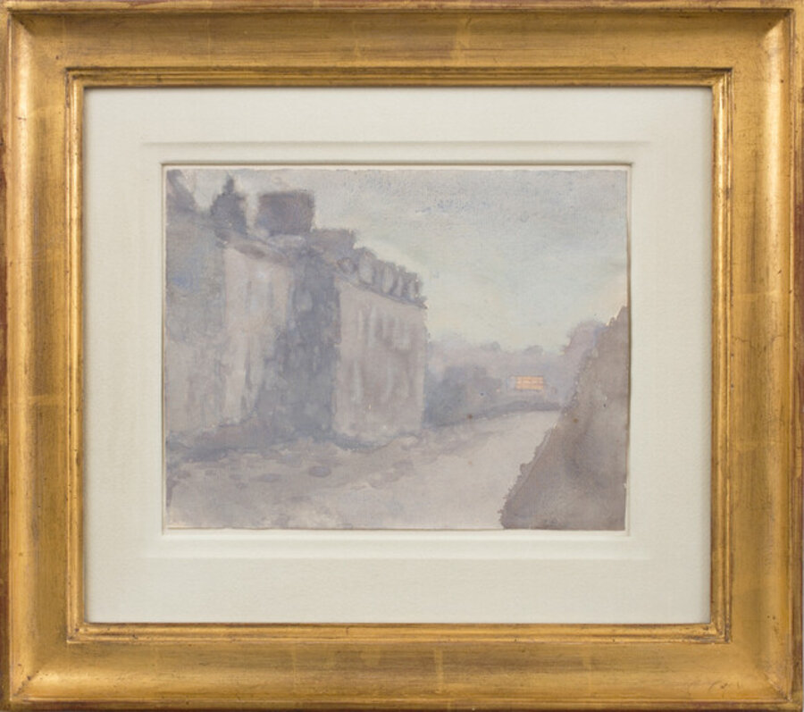 Meudon Nocturne: A Street