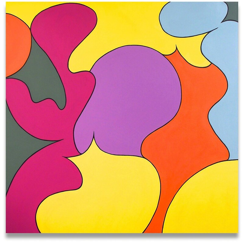 Jessica Snow, ‘Six Color Theorum’, 2013, Painting, Acrylic on canvas, IdeelArt