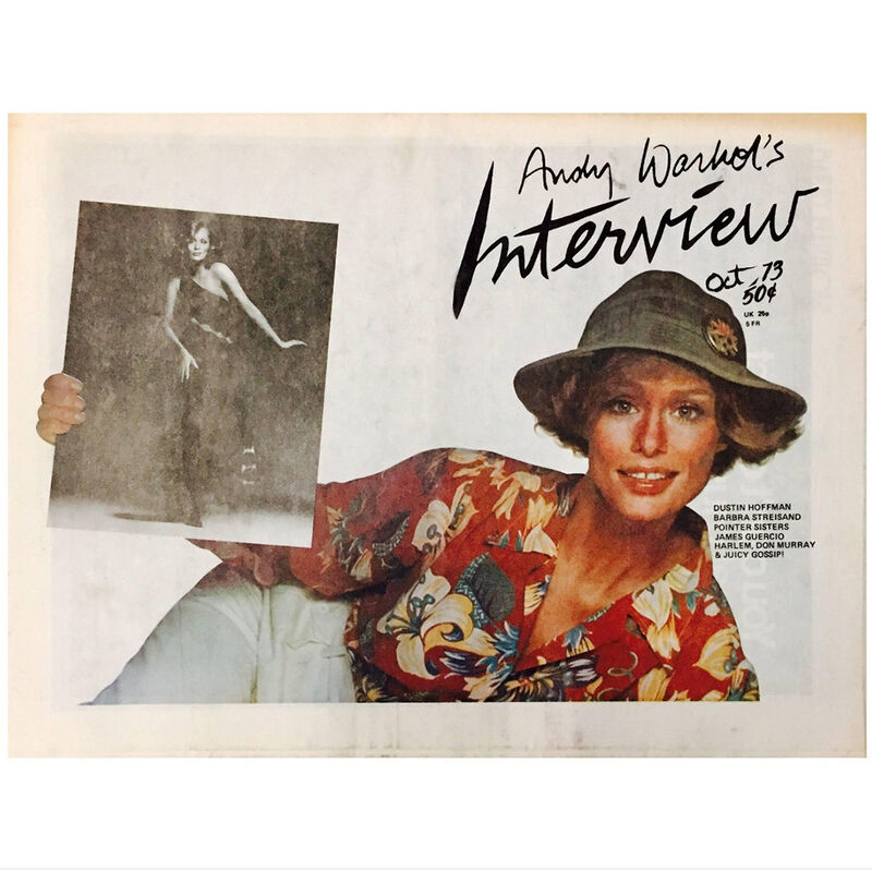 Andy Warhol, ‘Warhol's Interview Magazine, Lauren Hutton’, 1973, Ephemera or Merchandise, Paper, Lot 180 Gallery