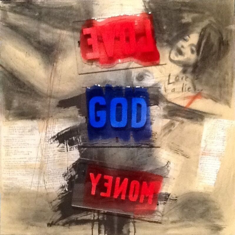 Milan Heger, ‘Love God Money’, 2012, Mixed Media, Archangel Gallery