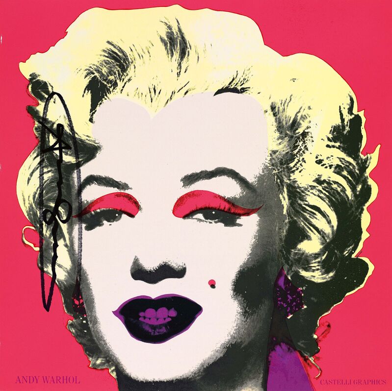 Andy Warhol, ‘Marilyn (Castelli Mailer)’, 1981, Print, Offset lithograph on thin card, Van Ham