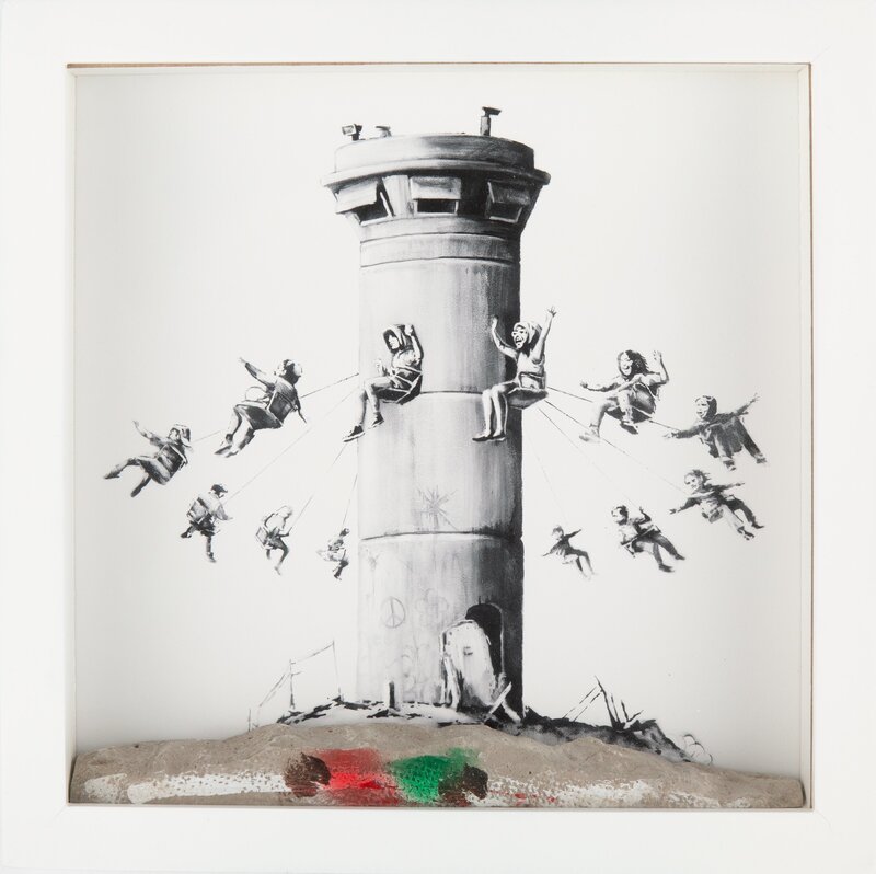 Banksy, ‘Walled Off Hotel Box’, 2017, Ephemera or Merchandise, Lithograph with concrete, Heritage Auctions