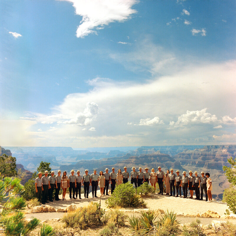 Neal Slavin, ‘Grand Canyon National Park Service, Grand Canyon, AZ, from When Two or More are Gathered Together series’, 1974, Photography, Archival pigment print, Etherton Gallery