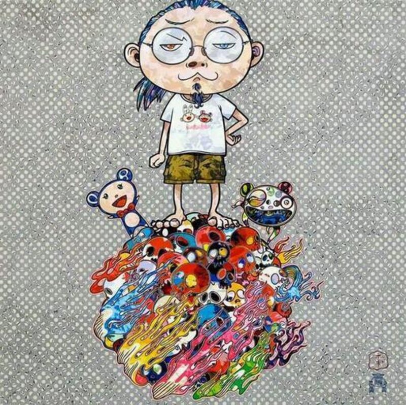 Takashi Murakami, ‘Me & the Mr.DOBs 僕と二人のDOB’, 2013, Print, Der-Horng Art Gallery