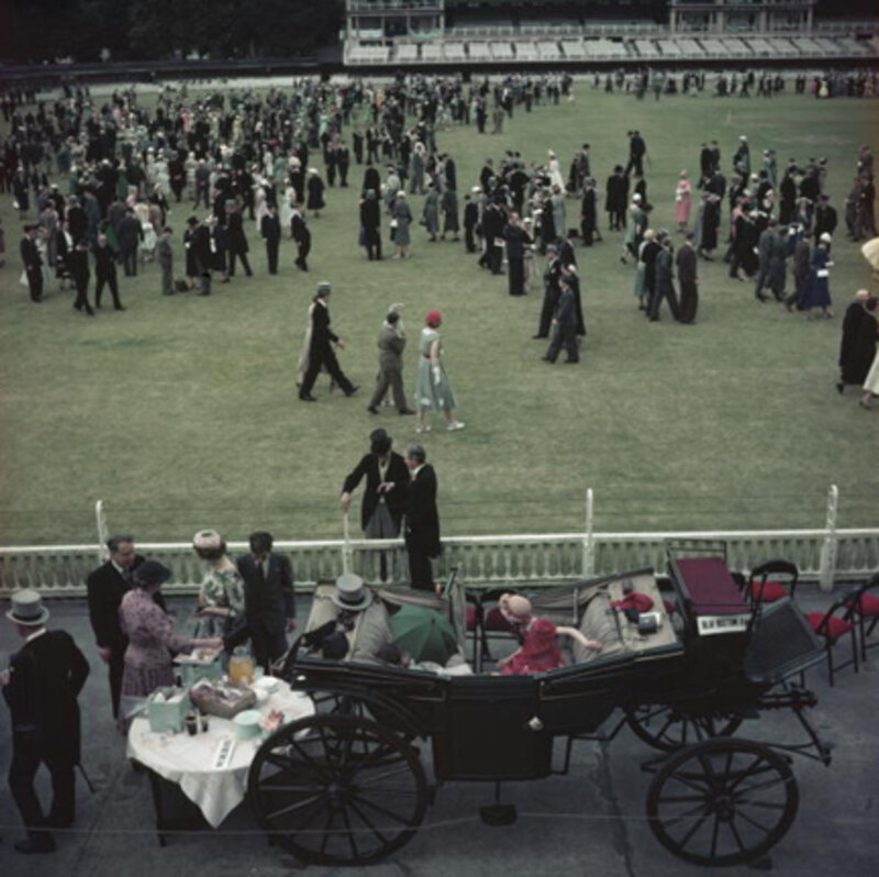 Slim Aarons, ‘The Annual Eton-Harrow Match at Lord's, England, 1955’, 1955, Photography, C-Print, Staley-Wise Gallery