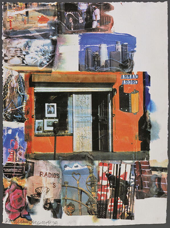 Robert Rauschenberg, ‘L.A. Uncovered #12’, 1998, Print, Screenprint in colors, Upsilon Gallery