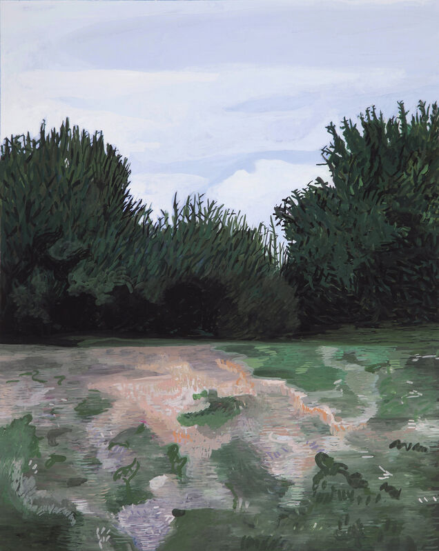 Camille Brès, ‘Soirée normande’, 2020, Painting, Gouache on papier, Galerie Ariane C-Y