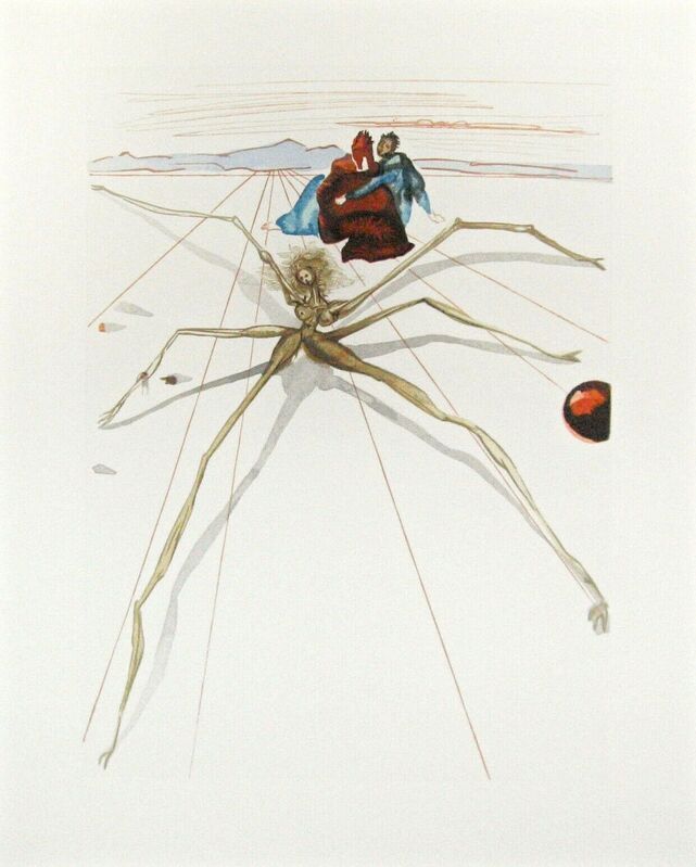 Salvador Dalí, ‘Purgatory Canto #12, The Divine Comedy (Field 199)’, 1959-1964, Ephemera or Merchandise, Engraving on BFK Rives paper, Art Commerce