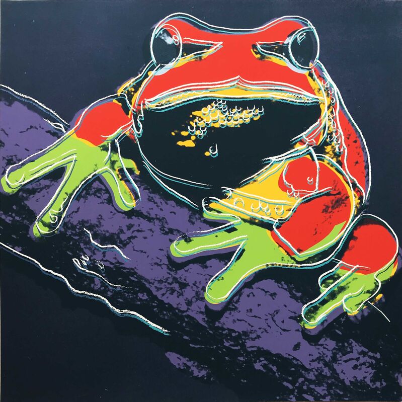 Andy Warhol, ‘Endangered Species - Pine Barrens Tree Frog (II.294)’, 1983, Print, Screenprint on Lenox Museum Board., Andipa