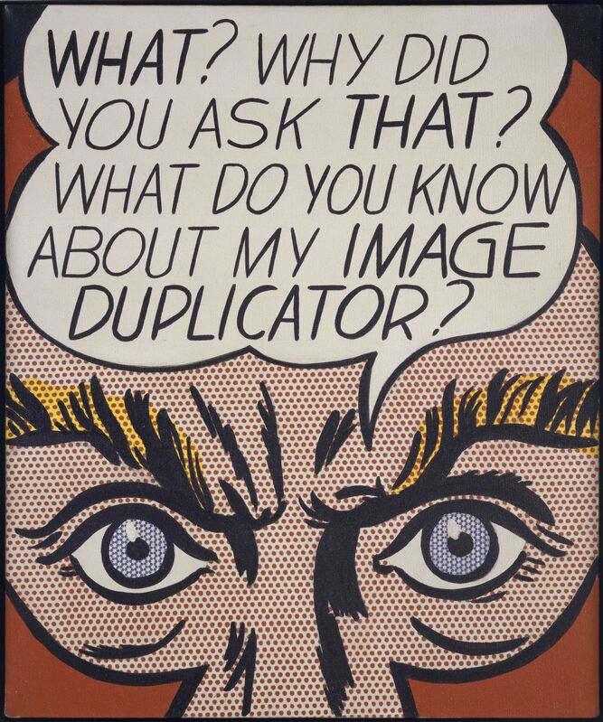 Roy Lichtenstein, ‘Image Duplicator’, 1963, Oil and Magna on canvas, Seattle Art Museum