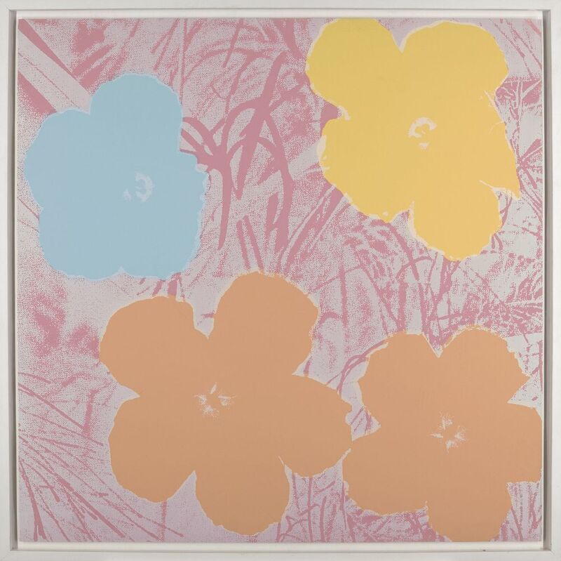Andy Warhol, ‘Flowers [Feldman and Schellmann II.70]’, 1970, Print, Screenprint in colours on wove, Roseberys