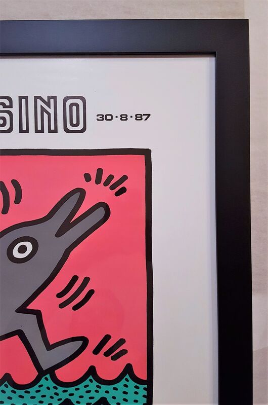 Keith Haring, ‘Casino Knokke’, 1987, Posters, Offset-Lithograph, Exhibition Poster, Graves International Art