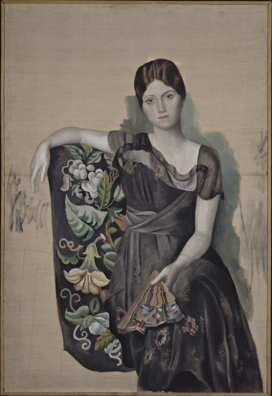 Pablo Picasso, ‘Portrait d'Olga dans un fauteuil (Portrait of Olga in an Armchair)’, 1918, Painting, Oil on canvas, Musée Picasso Paris