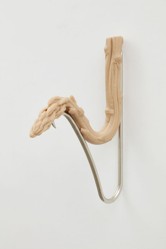 Hannah Levy, ‘Untitled’, 2019, Sculpture, Nickel-plated steel, silicone, Casey Kaplan