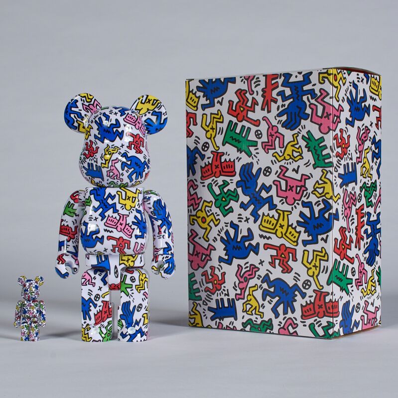 Keith Haring, ‘Bearbrick 100% & 400%’, 2018, Other, Plastic, Doyle