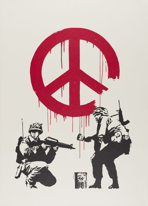 Banksy, ‘CND Soldiers’, 2005, Print, Screenprint in colours, Forum Auctions