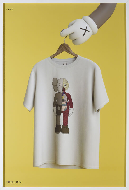 KAWS, ‘UNIQLO POSTER (Yellow)’, 2019, Posters, Uniqlo adverstising color poster, DIGARD AUCTION