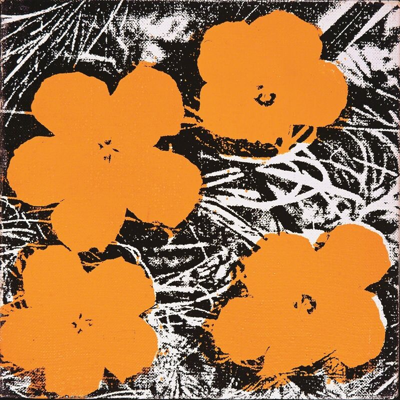 Andy Warhol, ‘Flowers’, 1965, Painting, Acrylic paint and silkscreen ink on canvas, Musée d'Art Moderne de la Ville de Paris 