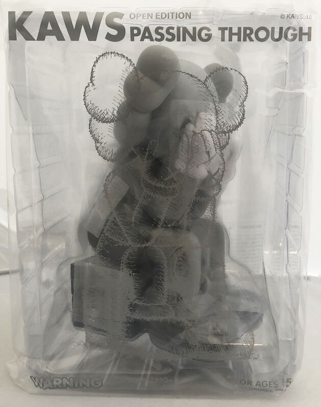 KAWS, ‘KAWS Passing Through Companion: set of 2 (2018)’, 2018 , Sculpture, Painted cast resin figurine, Lot 180 Gallery