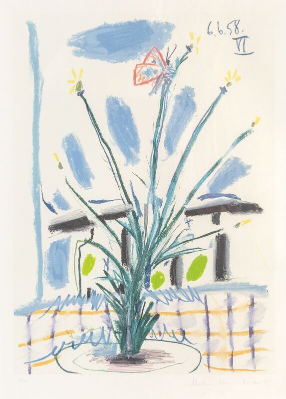 Pablo Picasso, ‘Le Bouquet’, 1973 -Originally created in 1958, Print, Lithograph on Arches Paper, RoGallery