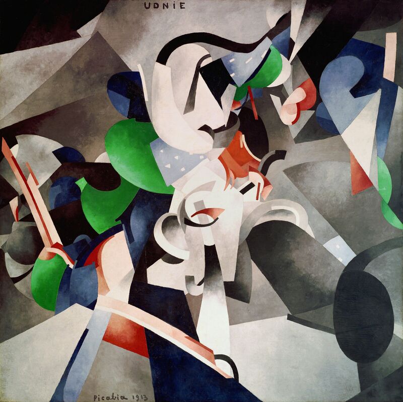 Francis Picabia, ‘Udnie (Jeune fille américaine; danse) (Udnie [Young American Girl; Dance])’, 1913, Painting, Oil on canvas, The Museum of Modern Art