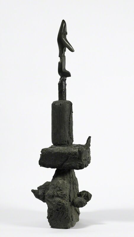 Joan Miró, ‘Femme’, 1972-1973, Sculpture, Bronze with brown patina, Galerie Gmurzynska