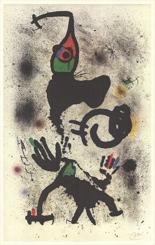 Joan Miró, ‘Traversing’, 1979, Ephemera or Merchandise, Offset Lithograph, ArtWise