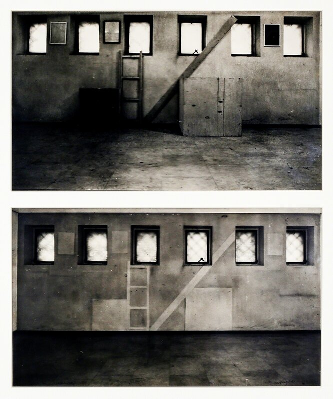 Claudio Parmiggiani, ‘Delocazione’, 1970, Photography, Photographic reproduction on 2 transparent films, Martini Studio d'Arte