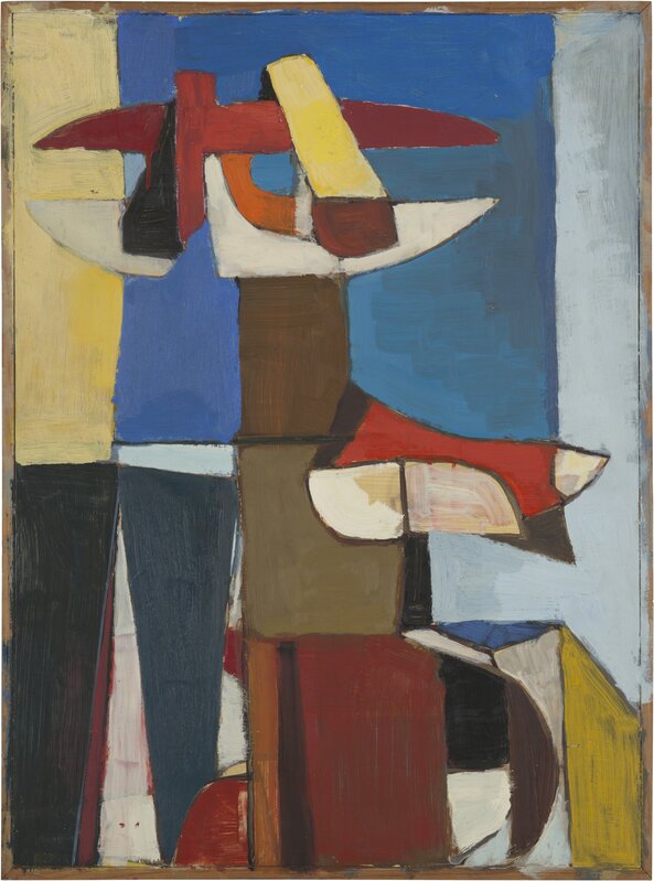 Richard Diebenkorn, ‘Untitled’, 1946, Painting, Oil on hardboard, Richard Diebenkorn Foundation