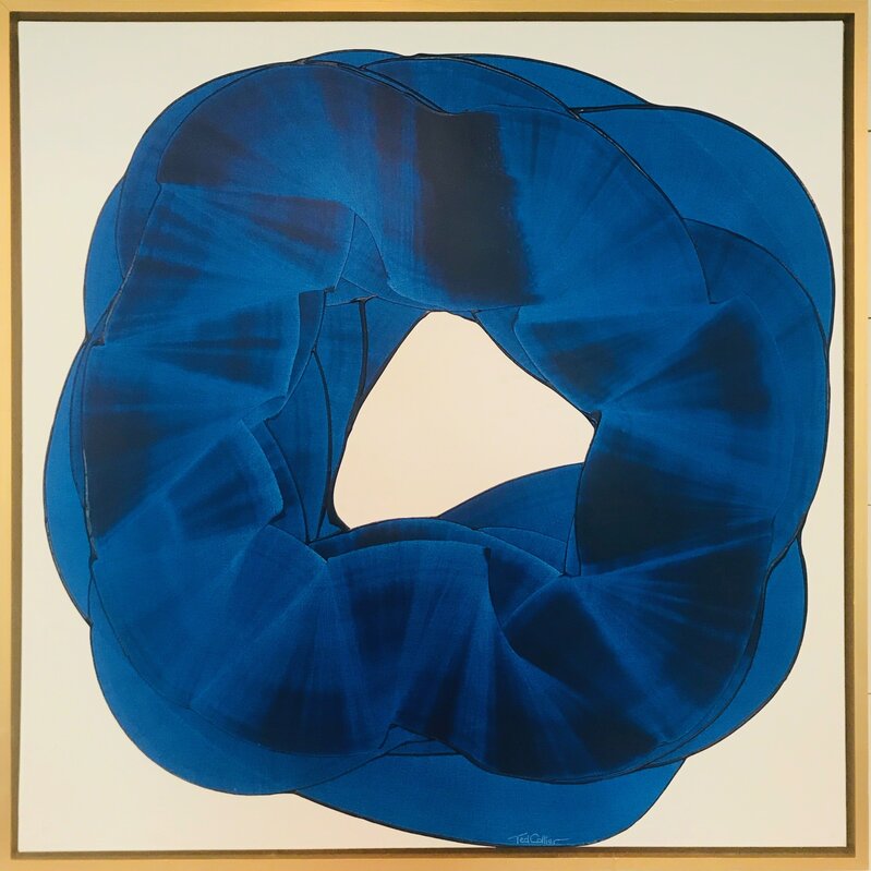 Ted Collier, ‘Untitled (Blue Circle)’, 2016, Painting, Acrylic on canvas, Maune Contemporary