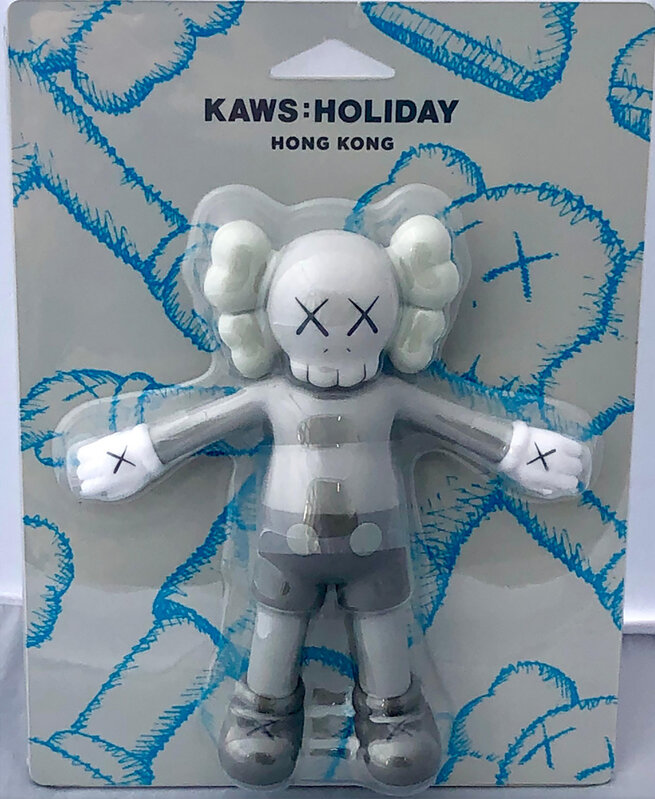 KAWS, ‘KAWS Holiday Companion: set of 3 works (KAWS grey Companion)’, 2019, Sculpture, Painted Vinyl, Cast Resin, Lot 180 Gallery