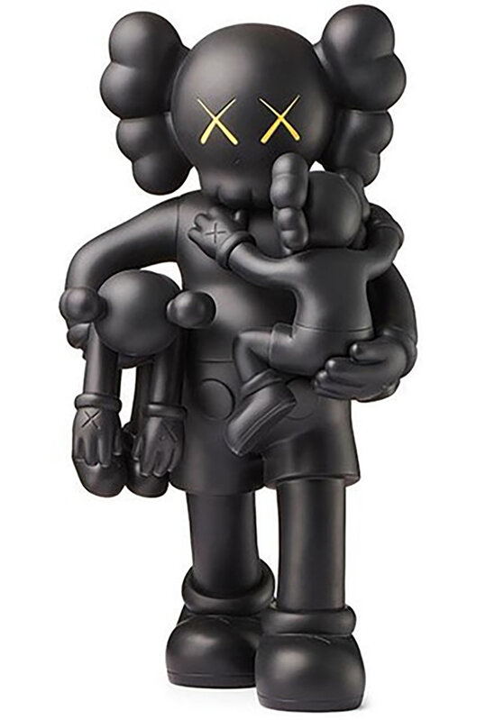 KAWS, ‘Clean Slate - set of 2 (Grey and Black version)’, 2018, Sculpture, Painted vinyl cast resin figure, DECORAZONgallery