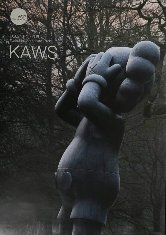 KAWS, ‘Yorkshire Sculpture Park’, 2016, Signed exhibition poster, Chiswick Auctions