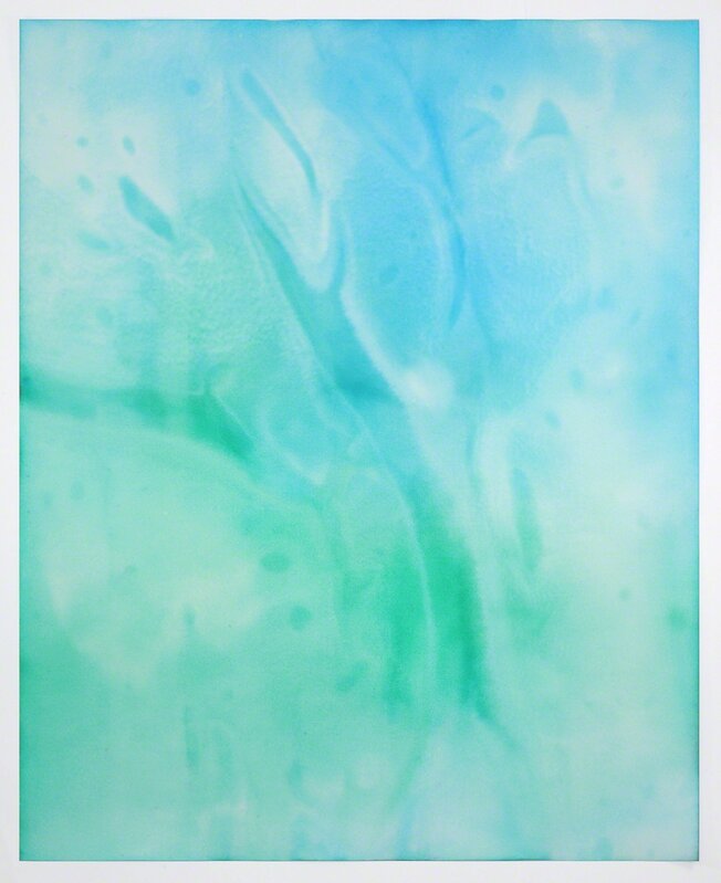 Ben Weiner, ‘Marijuana Drawing #1’, 2014, Drawing, Collage or other Work on Paper, Ink on chromatography paper soaked in Marijuana solution, Grey Area