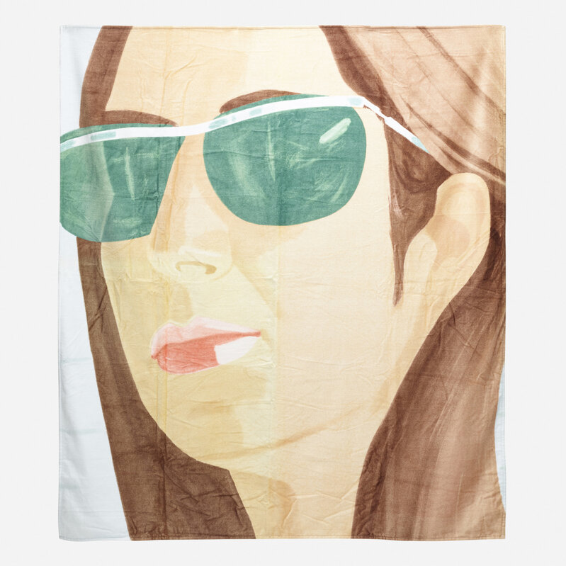 Alex Katz, ‘WOW (Works on Whatever) Project Beach Towel’, 2007, Print, Digital print on brushed cotton towel, Rago/Wright/LAMA