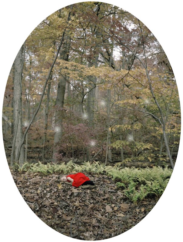 Maria Passarotti, ‘Bed of Leaves’, 2013, Photography, Pigment print, Susan Eley Fine Art