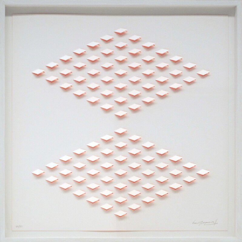 Luis Tomasello, ‘S/T 2 Naranja’, 2013, Print, Lithograph (includes frame)